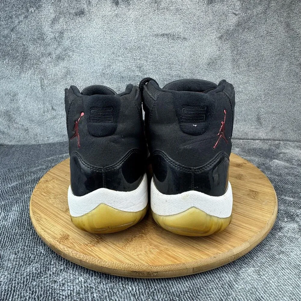 Nike Air Jordan 11 Retro Shoes Mens Size 10.5 Black 72-10 Patent 378037-002 - Picture 4 of 9